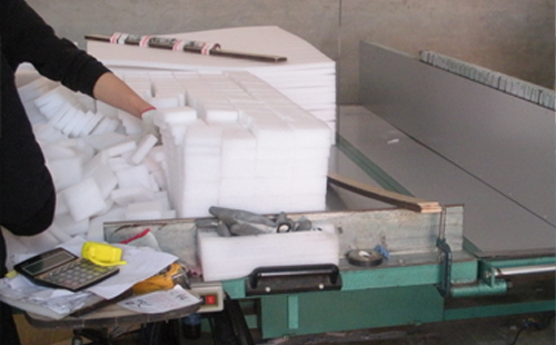 城北珍珠棉型材生产